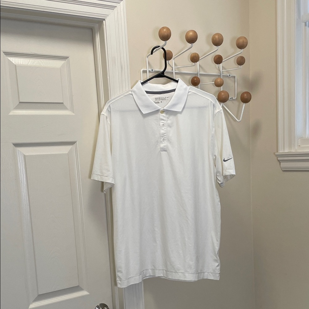 Nike Performance Golf Polo Shirt in Classic White M